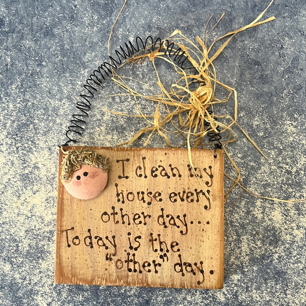 Wood sign